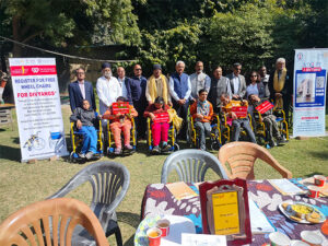 Camp-at-Sneh-Kunj,-Dwarka-for-Wheelchairs-Distribution-2